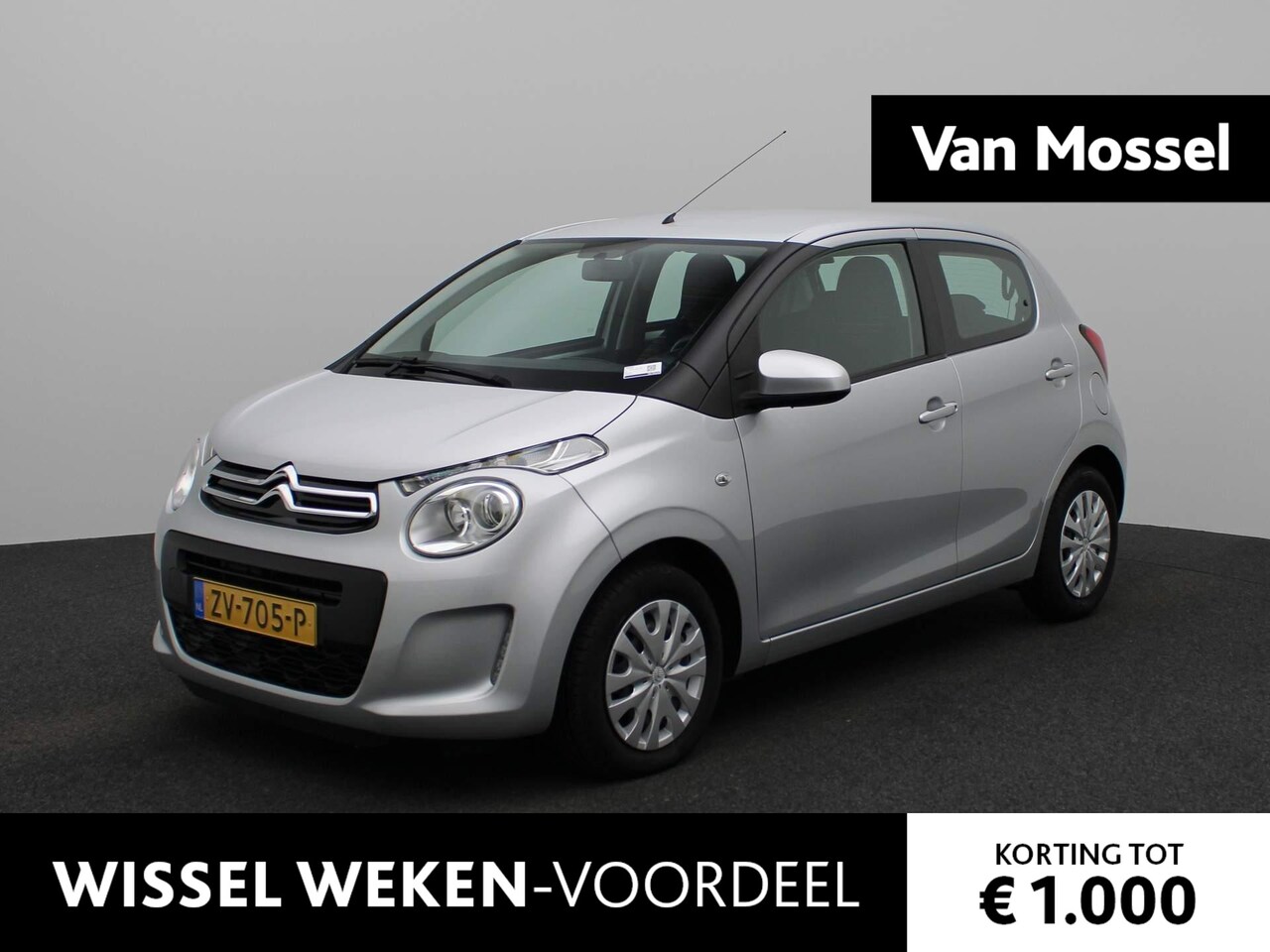 Citroën C1 - 1.0 VTi Feel - AIRCO - BLUETOOTH - ZUINIG - AutoWereld.nl