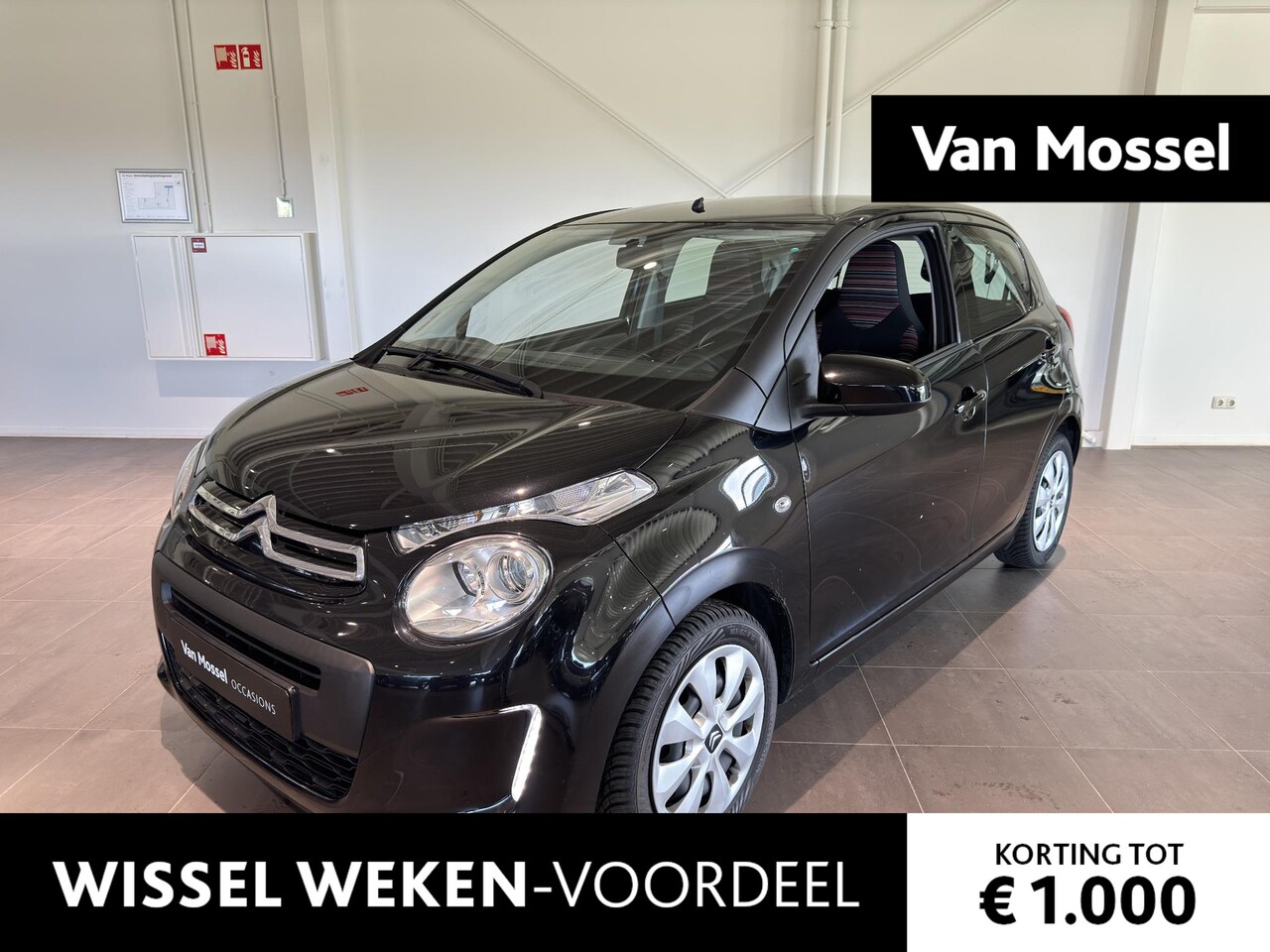 Citroën C1 - 1.0 VTi Feel | AIRCO | BLUETOOTH | LED | ZUINIG | SPEEDLIMITER | - AutoWereld.nl