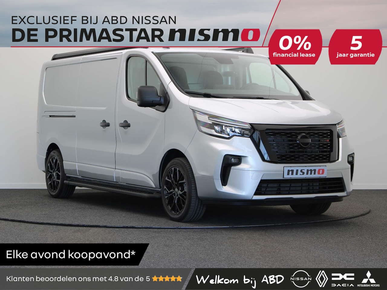 Nissan Primastar - 2.0 dCi 130pk L2H1 Nismo+ | 0% Financial lease | 5 jaar fabrieksgarantie | - AutoWereld.nl