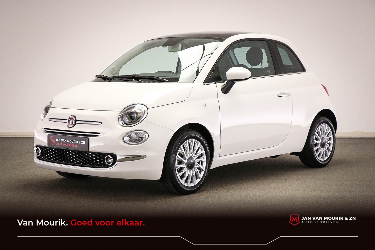 Fiat 500 - 1.0 Hybrid Dolcevita | PANORAMADAK | UCONNECT | NAVIGATIE - AutoWereld.nl