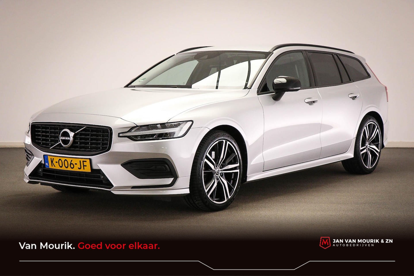 Volvo V60 - 2.0 B3 R-Design | PARK ASSIST / CLIMATE- PACK | LEDER | CAMERA | TREKHAAK - AutoWereld.nl