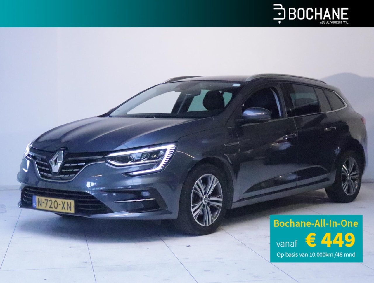 Renault Mégane Estate - 1.3 TCe 140 EDC Intens / Automaat / Navigatie 7" / Apple Carplay / LED / PDC / LMV 16" / T - AutoWereld.nl