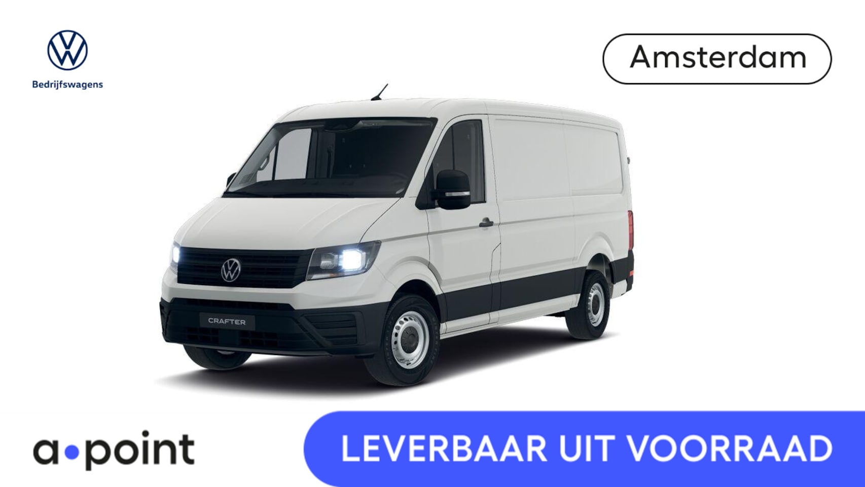 Volkswagen Crafter - Bedrijfswagens Trendline L3H3 2.0 TDI EU6 140 pk GVW 3.0T RIJKLAARPRIJS!! VOORRAAD - AutoWereld.nl