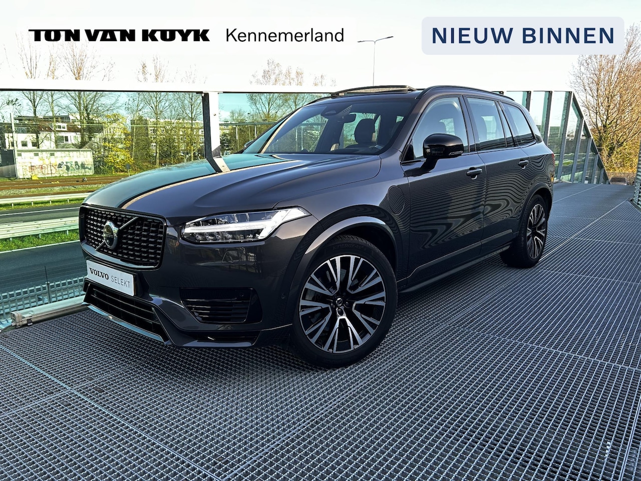 Volvo XC90 - 2.0 T8 Recharge AWD Ultimate Dark Bowers &Wilkens Premium Audio, Head-up display, Luchtver - AutoWereld.nl