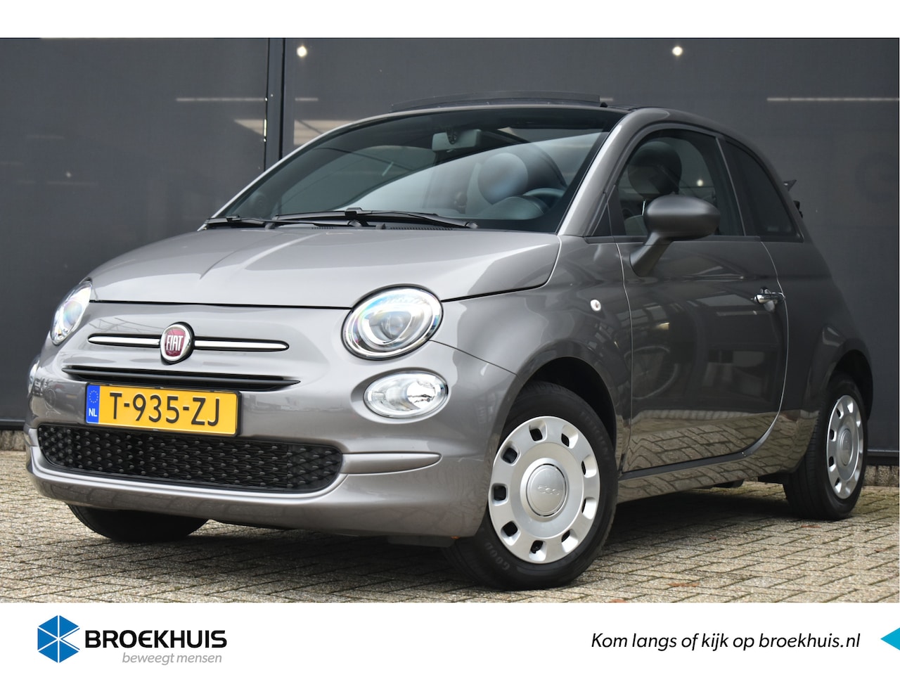 Fiat 500 - Cabrio 1.0 70 Hybrid | Navigatie by App | Airco | Apple carplay/Android auto | Bluetooth | - AutoWereld.nl