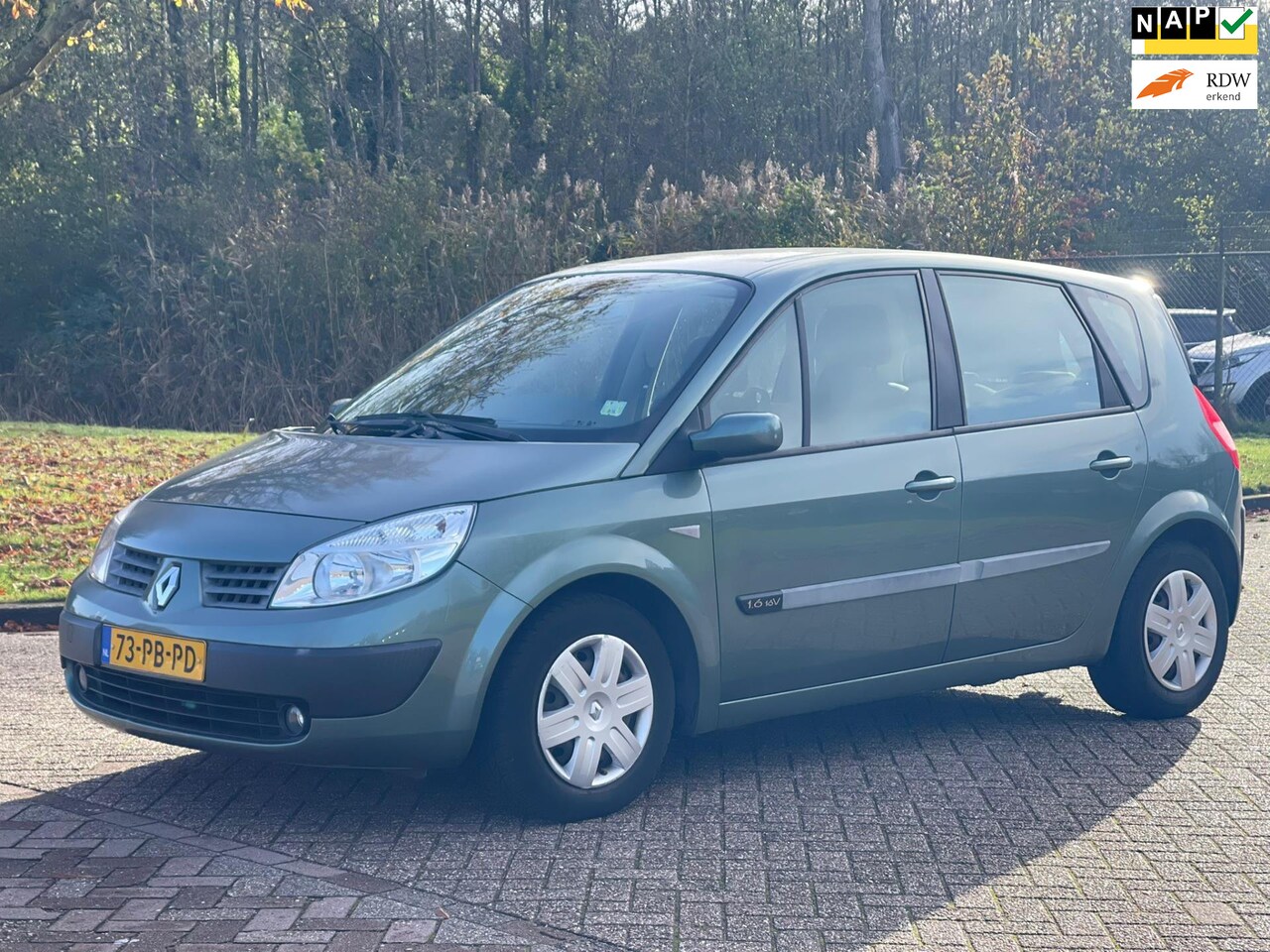 Renault Scénic - 1.6-16V Expression Basis/APK TOT 02-05-2025 - AutoWereld.nl