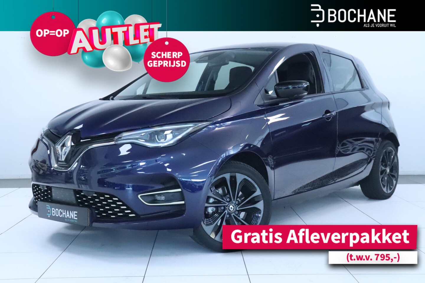 Renault Zoe - R135 Iconic 52 kWh (Koopaccu) | Pack Winter | Achteruitrijcamera | Cruise Control | - AutoWereld.nl