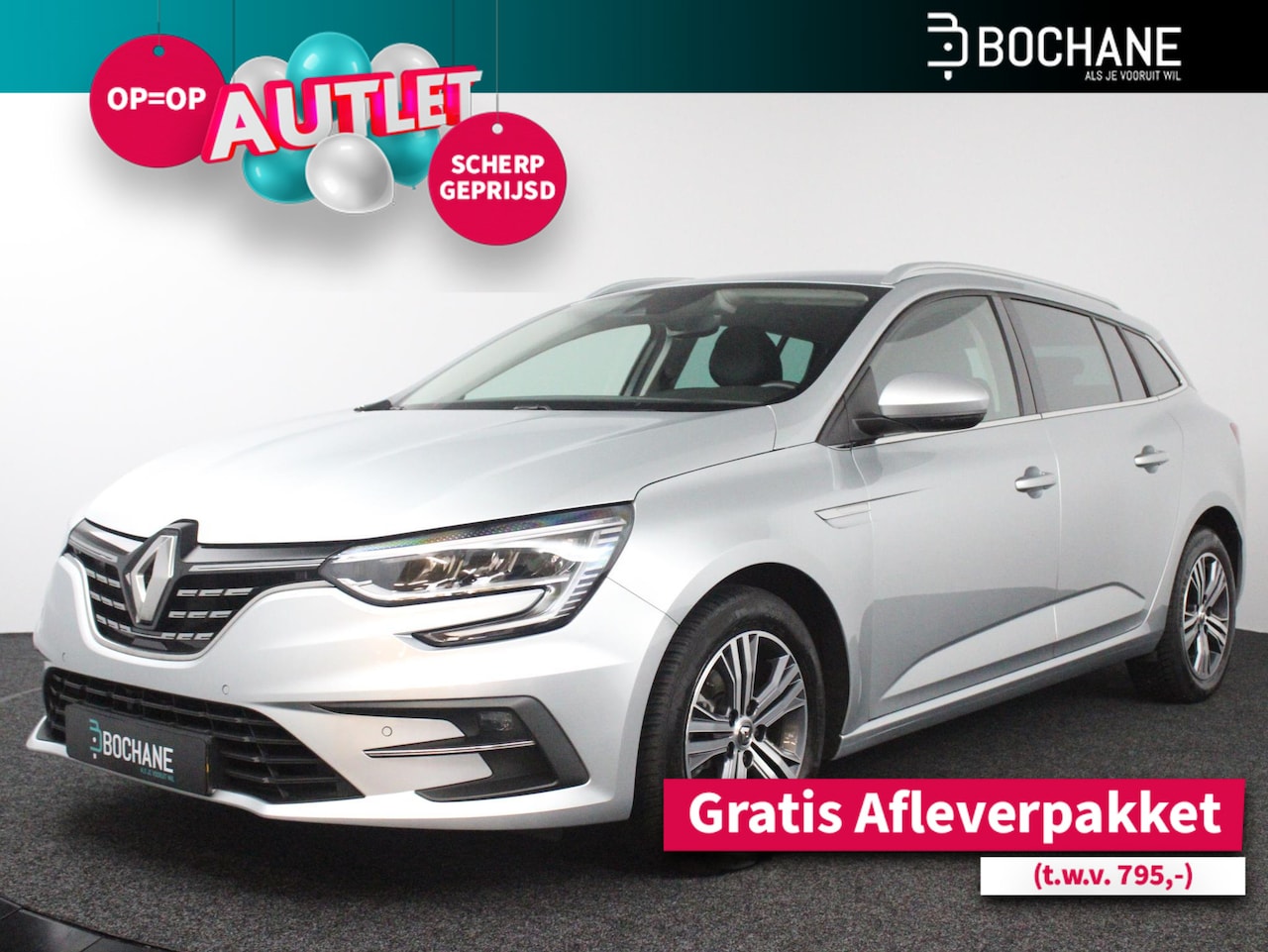 Renault Mégane Estate - 1.3 TCe 140 EDC Intens | Automaat | Navigatie 7" | LED | PDC | LMV 16" | Trekhaak | All-Se - AutoWereld.nl