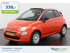 Fiat 500 C - 1.0 Hybrid Cult | All-in 338, - Private Lease | Zondag Open