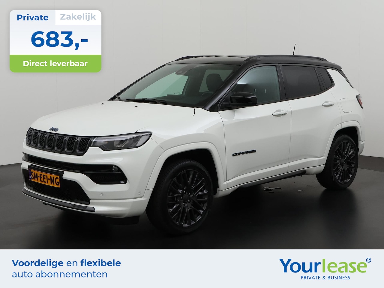 Jeep Compass - 4xe 240 Plug-in Hybrid PHEV S | All-in 683,- Private Lease | Zondag Open! - AutoWereld.nl