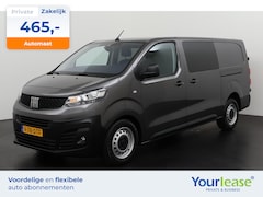 Fiat Scudo - 2.0 MultiJet 180 L3 DC Automaat 177PK | 465, - Full Operational Lease | Zondag Open