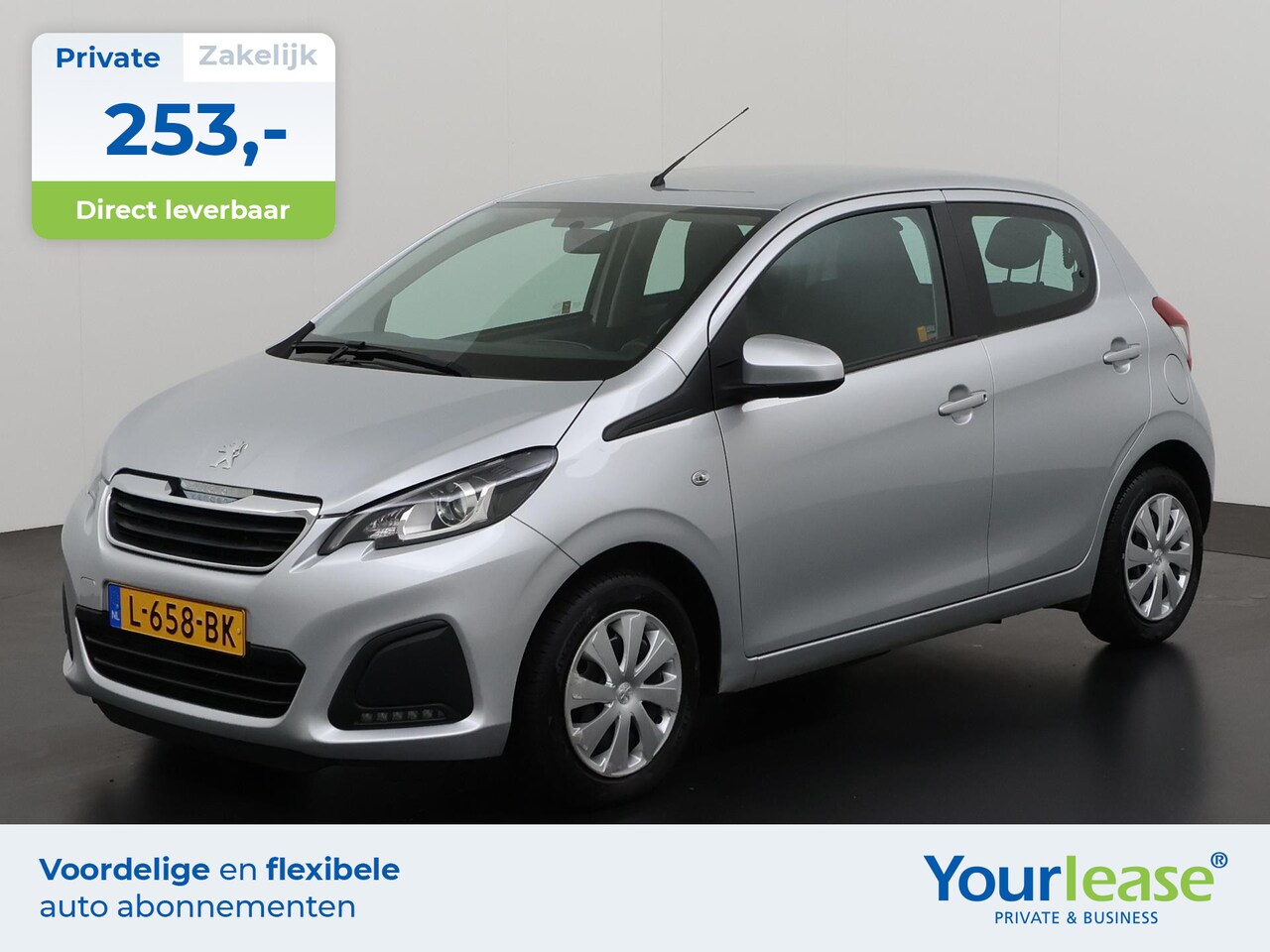 Peugeot 108 - 1.0 e-VTi Active | All-in 253,- Private Lease | Zondag Open! - AutoWereld.nl