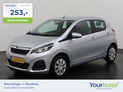 Peugeot 108 - 1.0 e-VTi Active | All-in 253, - Private Lease | Zondag Open