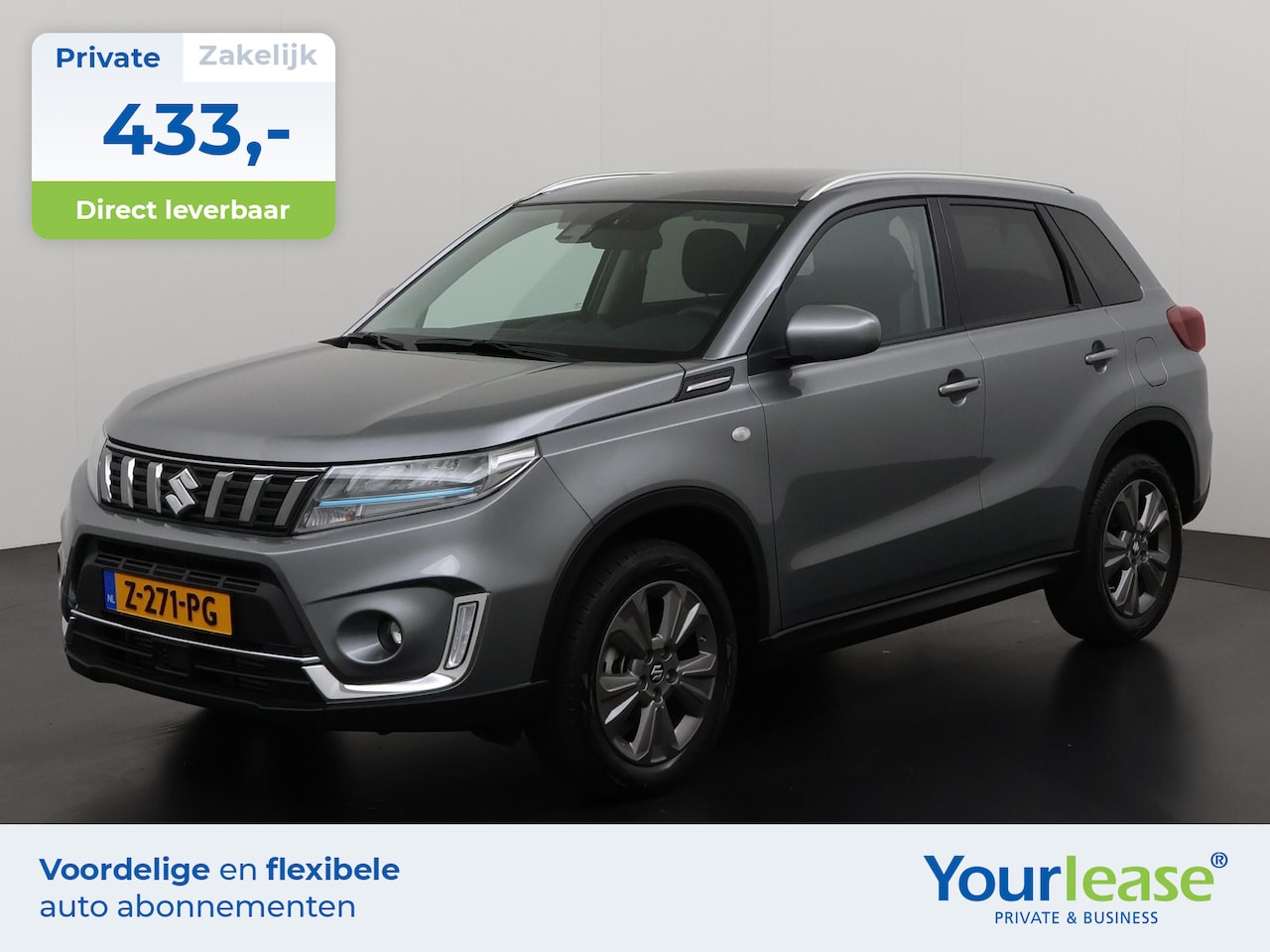 Suzuki Vitara - 1.4 Boosterjet Select Rhino Edition Smart Hybrid | All-in 433,- Private Lease | Zondag Ope - AutoWereld.nl