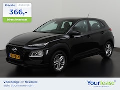 Hyundai Kona - 1.0 T-GDI Comfort | All-in 366, - Private Lease | Zondag Open