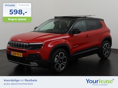 Jeep Avenger - 1.2 e-Hybrid Summit | All-in 598, - Private Lease | Zondag Open