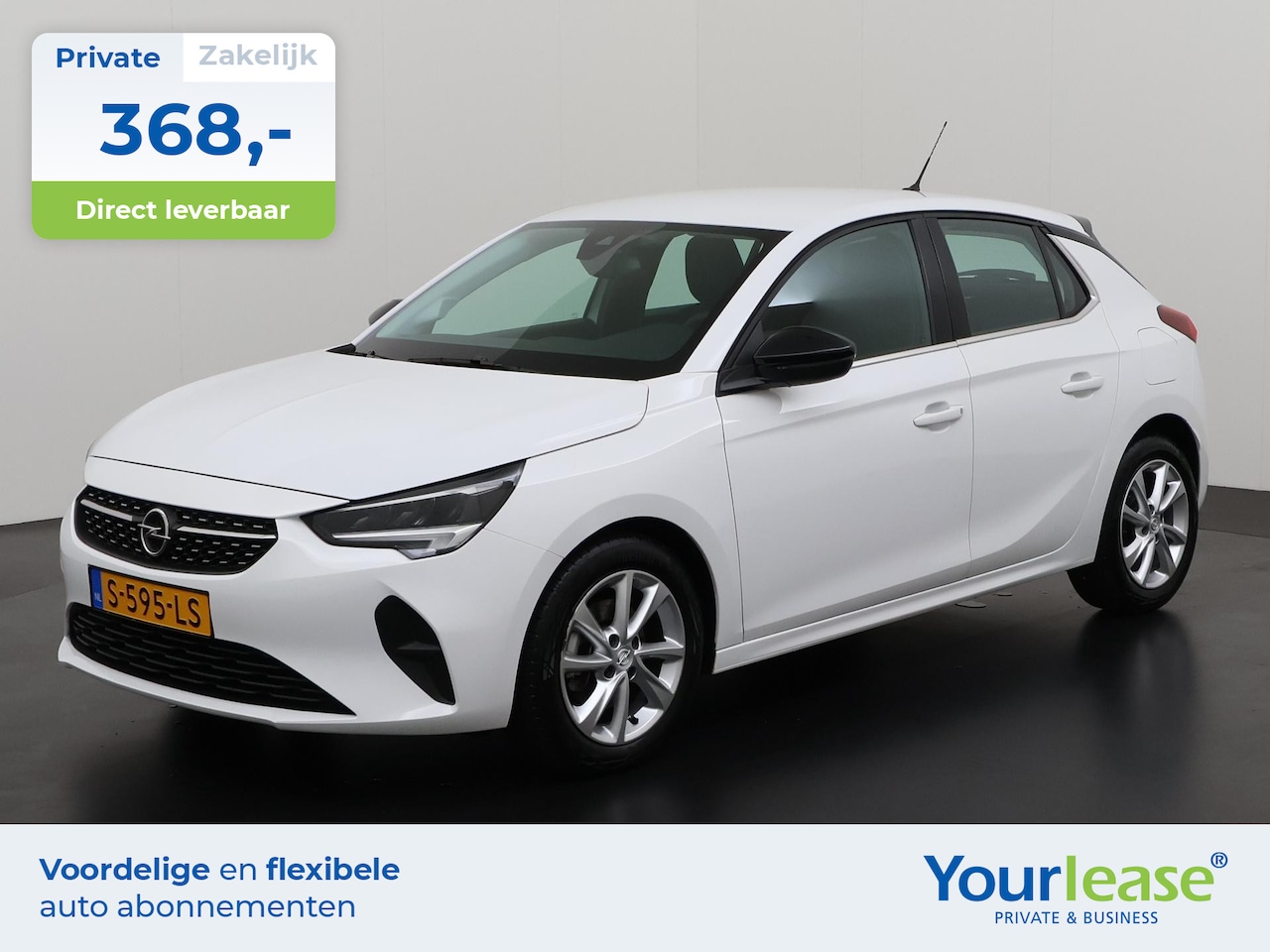 Opel Corsa - 1.2 Elegance 101PK | All-in 368,- Private Lease | Zondag Open! - AutoWereld.nl