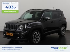 Jeep Renegade - 4xe 190 Plug-in Hybrid Electric S | All-in 483, - Private Lease | Zondag Open