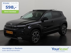 Jeep Avenger - 1.2 e-Hybrid Summit | All-in 598, - Private Lease | Zondag Open