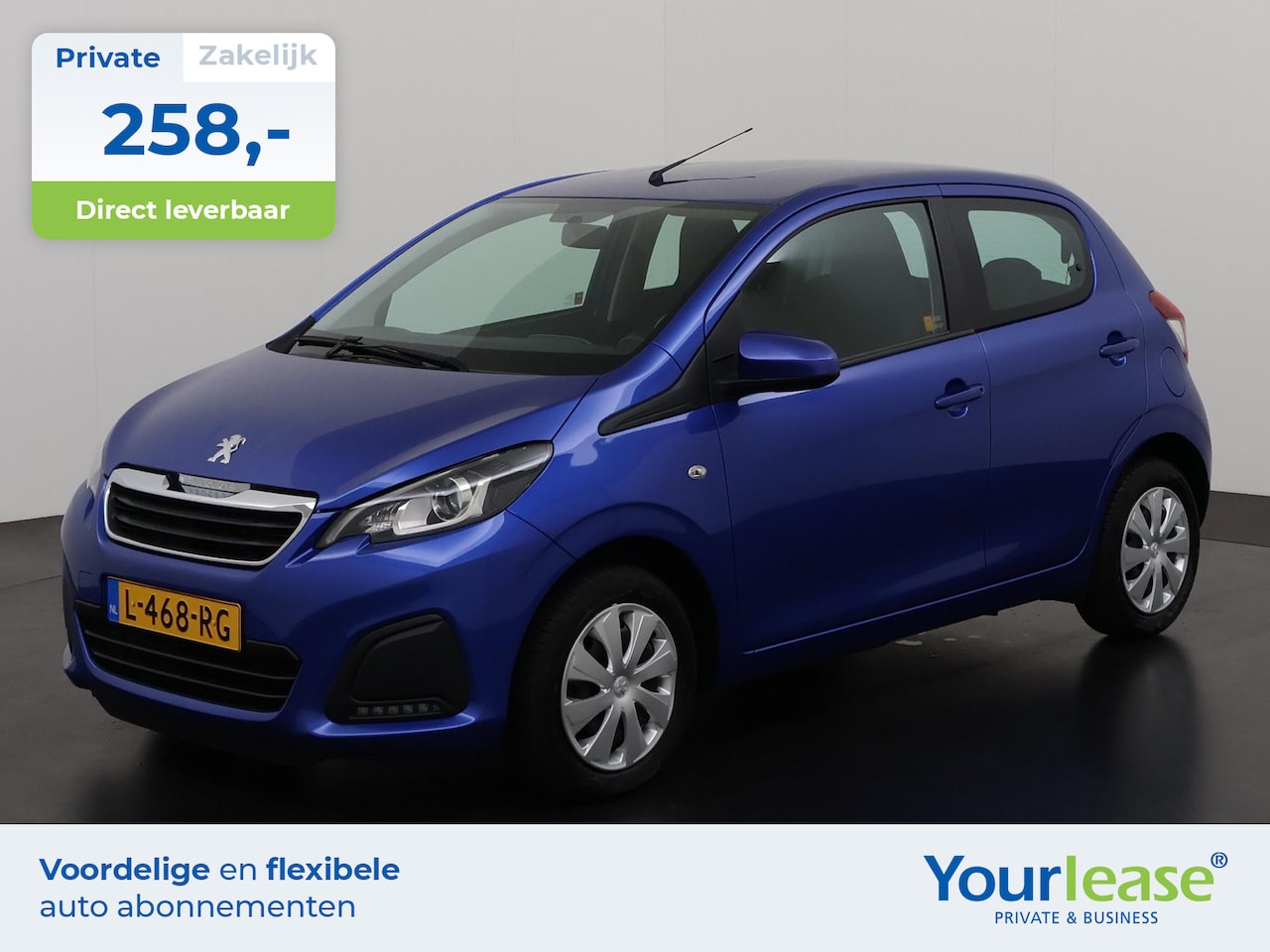 Peugeot 108 - 1.0 e-VTi Active | All-in 258,- Private Lease | Zondag Open! - AutoWereld.nl