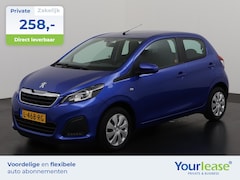 Peugeot 108 - 1.0 e-VTi Active | All-in 258, - Private Lease | Zondag Open