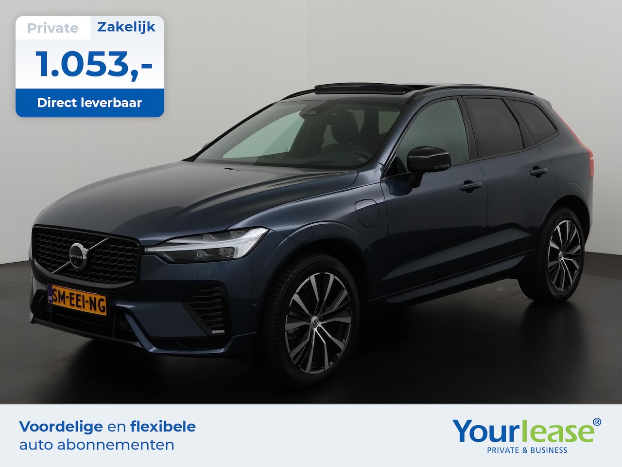 Volvo XC60 - T6 Recharge AWD Ultimate Dark | 1053,- Full Operational Lease |Zondag Open! - AutoWereld.nl