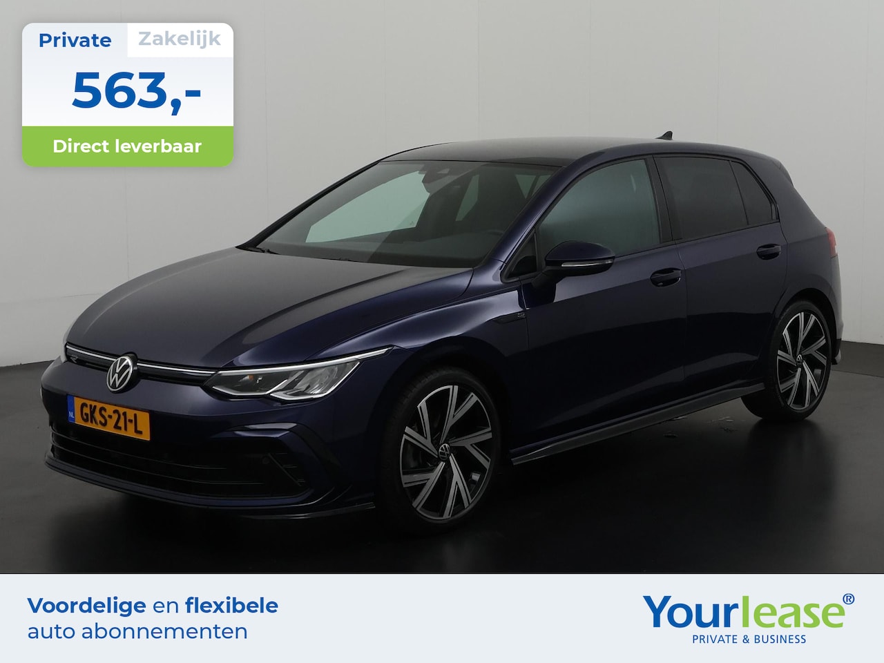 Volkswagen Golf - 1.5 eTSI R-Line DSG | All-in 563,- Private Lease | Zondag Open! - AutoWereld.nl