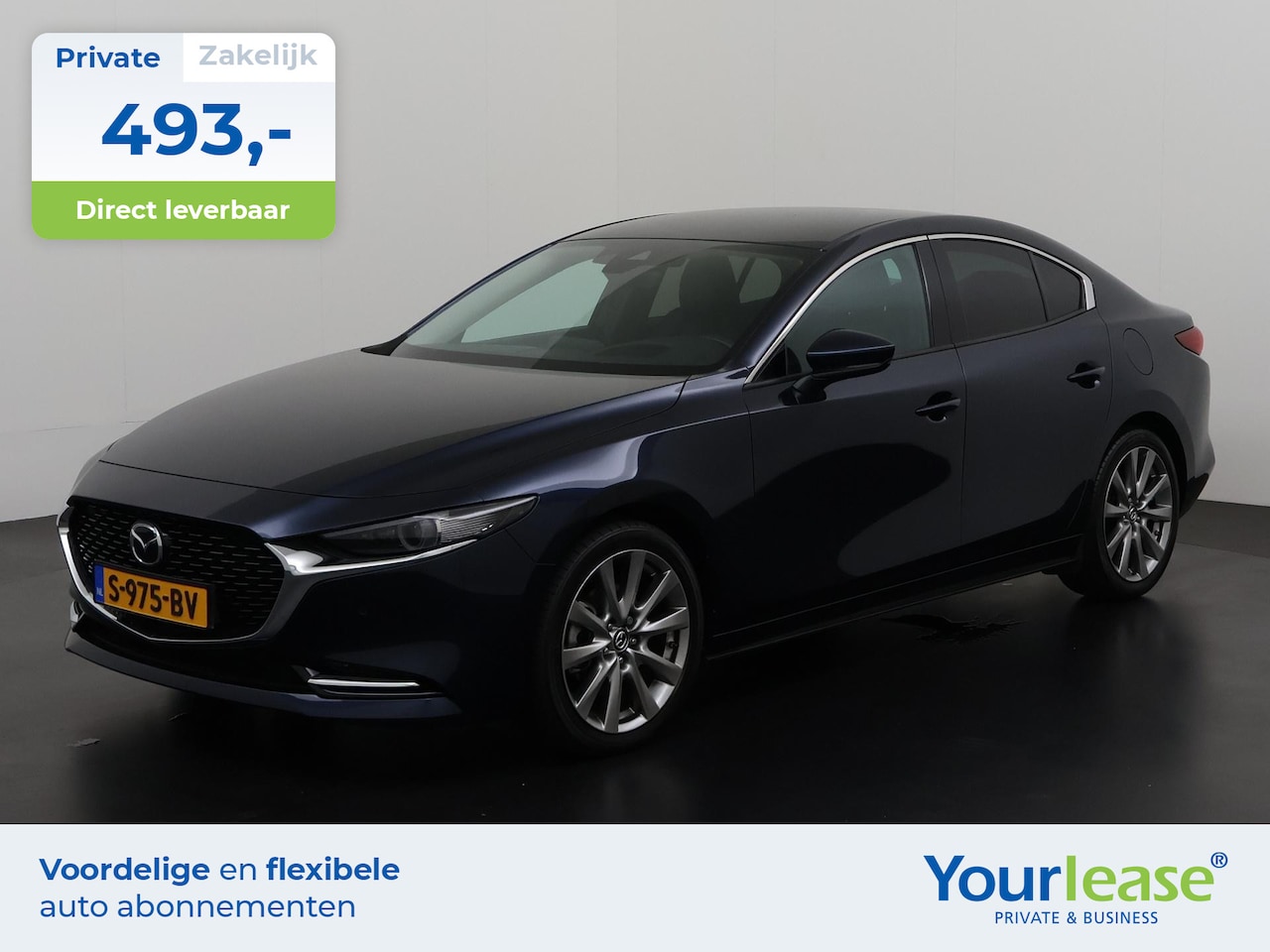 Mazda 3 - 2.0 e-SkyActiv-X M Hybrid 186 Luxury | All-in 493,- Private Lease | Zondag Open! - AutoWereld.nl