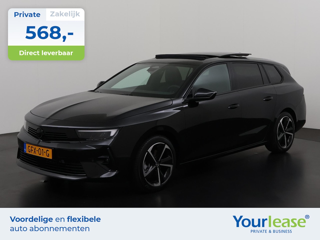 Opel Astra Sports Tourer - 1.2 GS 130PK | All-in 568,- Private Lease | Zondag Open! - AutoWereld.nl