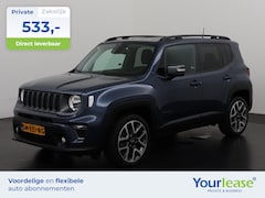 Jeep Renegade - 4xe 190 Plug-in Hybrid Electric S | All-in 533, - Private Lease | Zondag Open