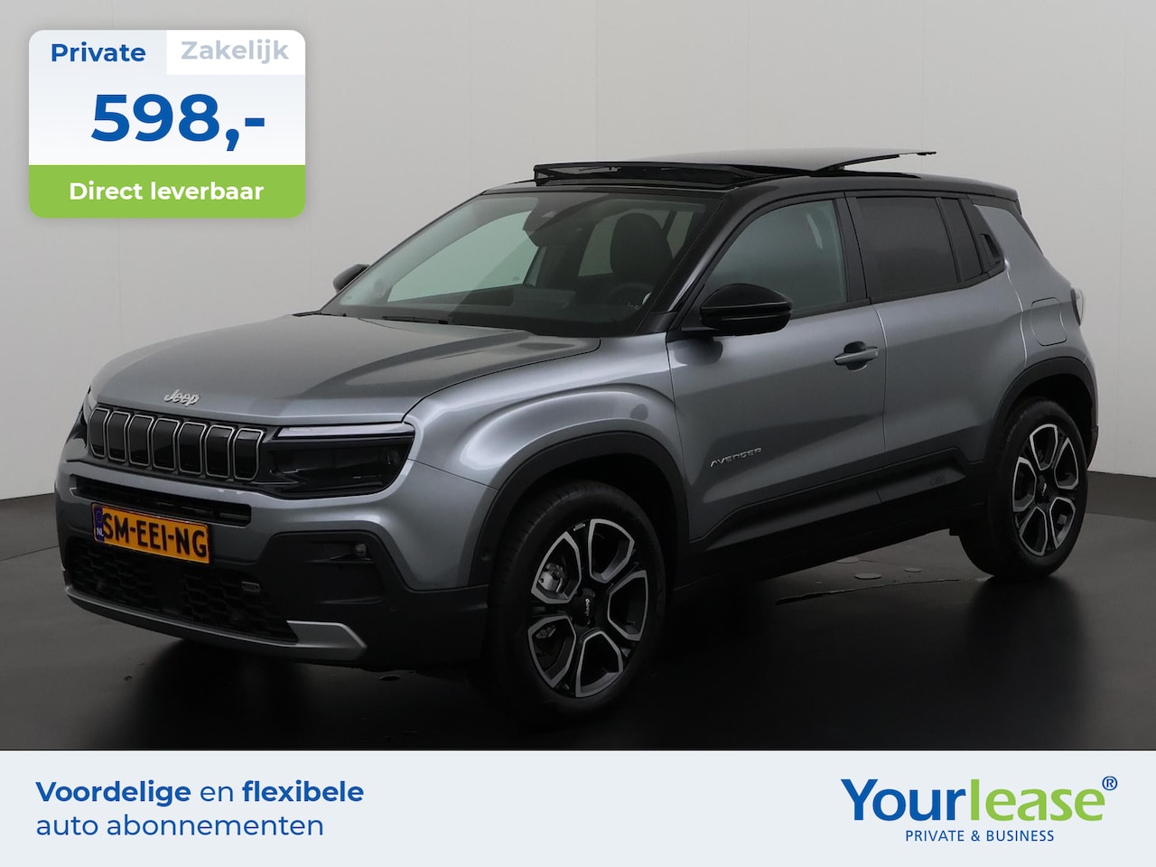 Jeep Avenger - 1.2 e-Hybrid Summit | All-in 598,- Private Lease | Zondag Open! - AutoWereld.nl