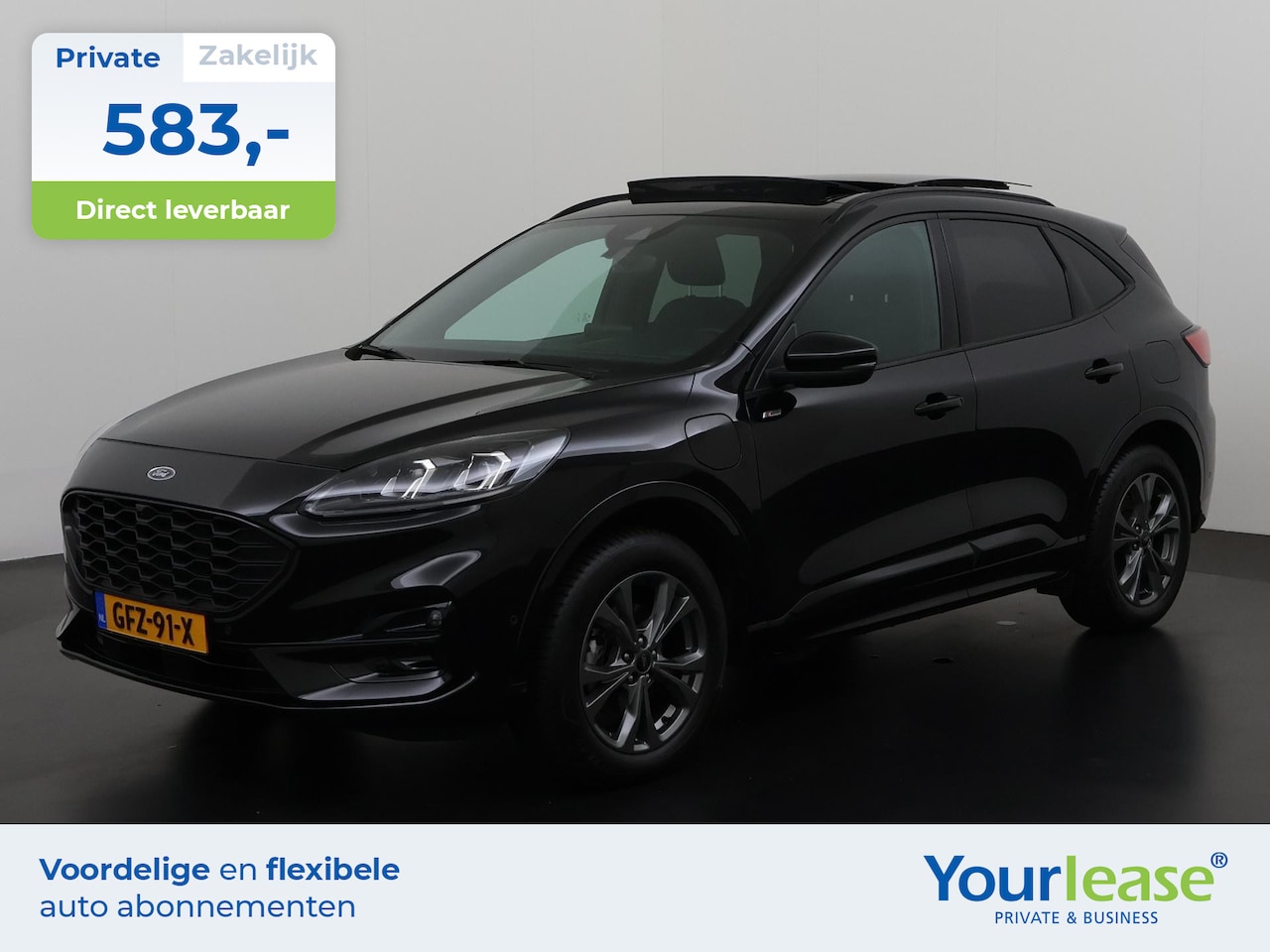 Ford Kuga - 2.5 PHEV ST-Line | All-in 583,- Private Lease | Zondag open! - AutoWereld.nl