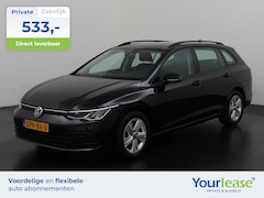 Volkswagen Golf Variant - 1.0 eTSI Life DSG | All-in 533, - Private Lease | Zondag Open