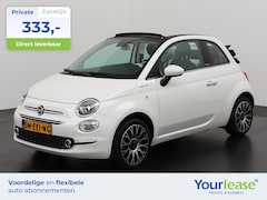 Fiat 500 C - 1.0 Hybrid Dolcevita | All-in 333, - Private Lease | Zondag Open