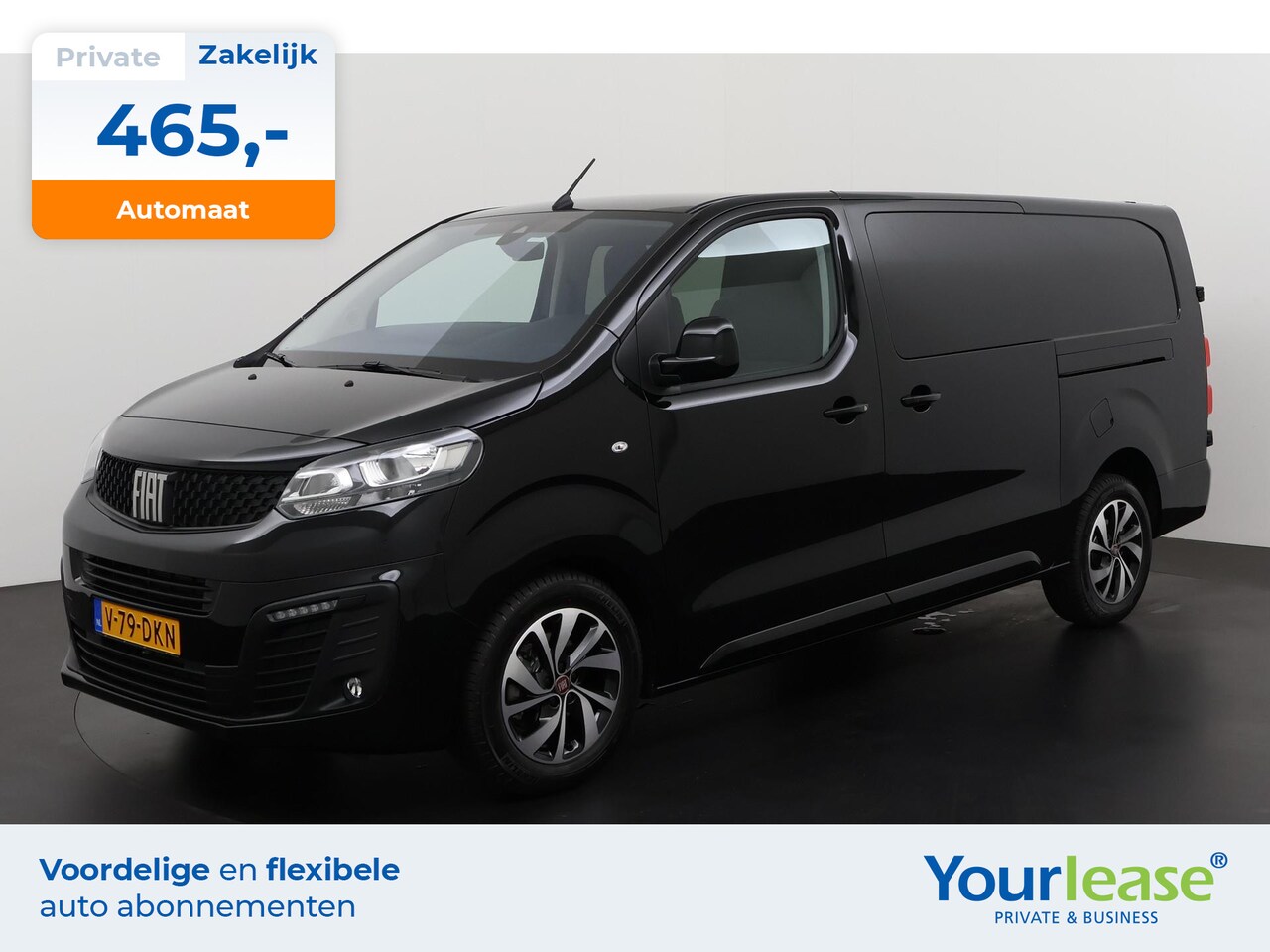 Fiat Scudo - 2.0 MultiJet 180 L3 DC Automaat 177PK | 465,- Full Operational Lease | Zondag Open! - AutoWereld.nl