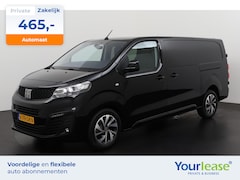 Fiat Scudo - 2.0 MultiJet 180 L3 DC Automaat 177PK | 465, - Full Operational Lease | Zondag Open