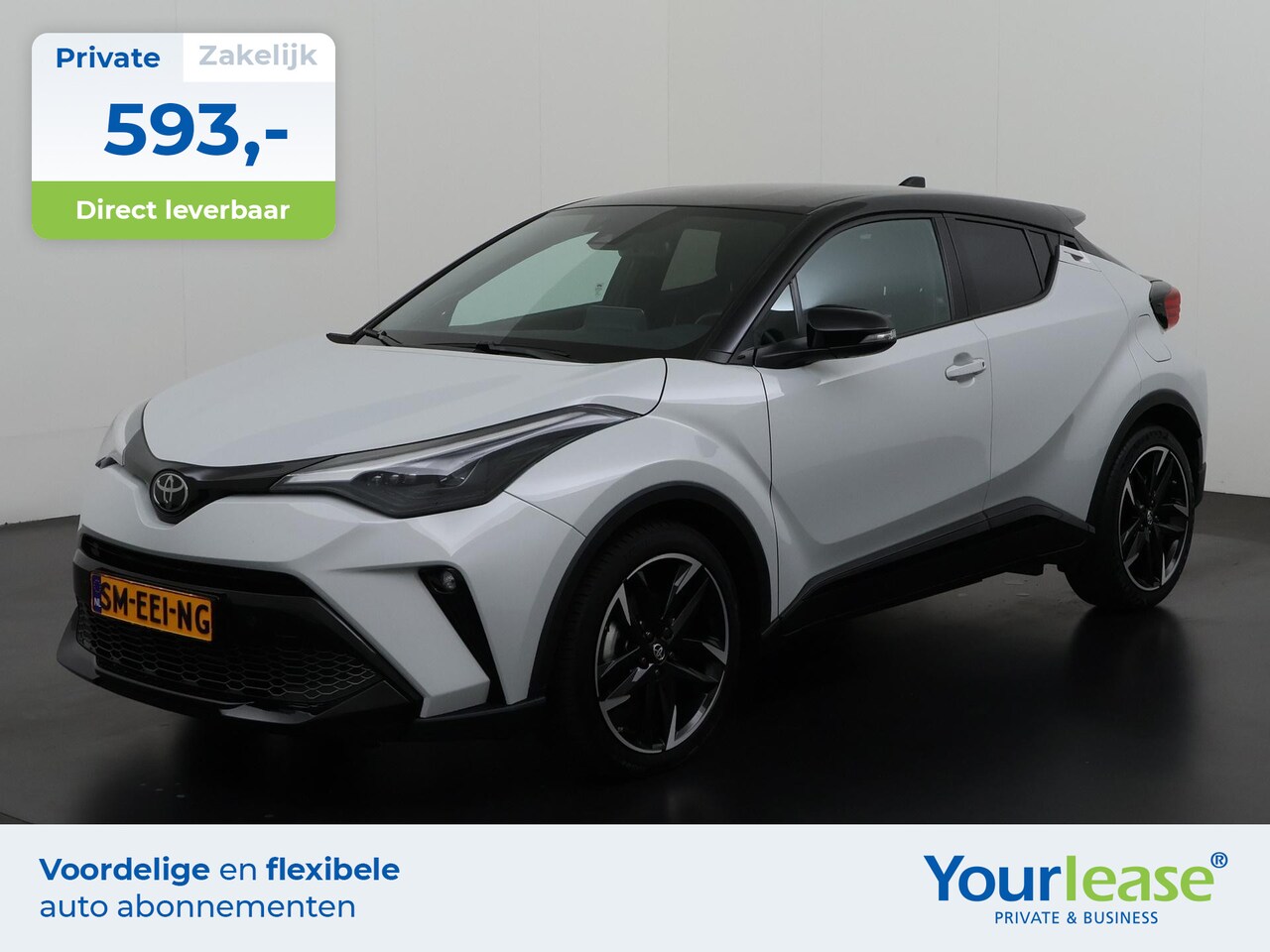 Toyota C-HR - 2.0 Hybrid GR-Sport Bi-Tone | All-in 593,- Private Lease | Zondag Open! - AutoWereld.nl