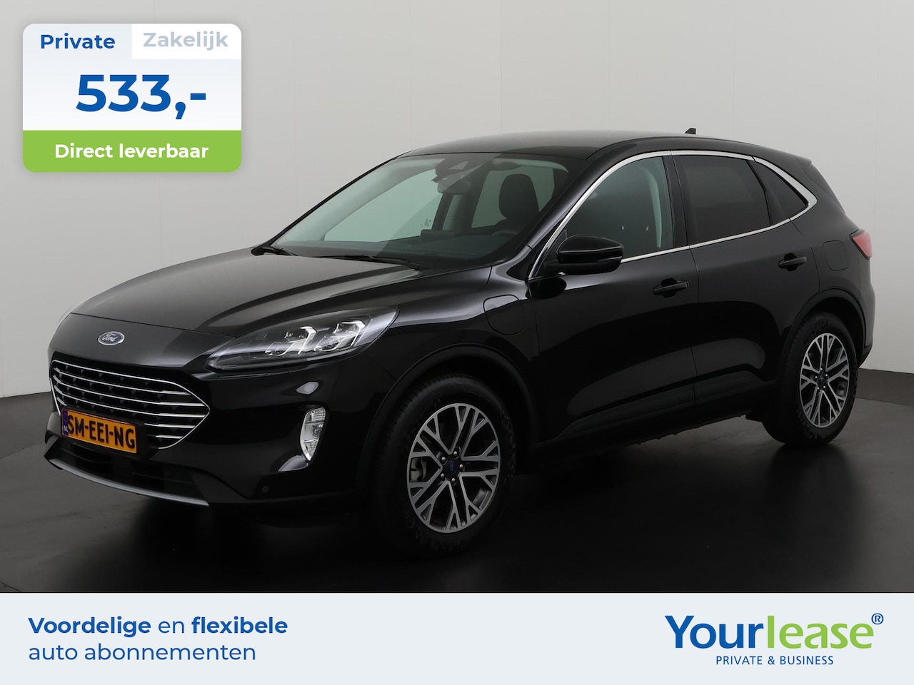 Ford Kuga - 2.5 PHEV Titanium X | All-in 533,- Private Lease | Zondag Open! - AutoWereld.nl