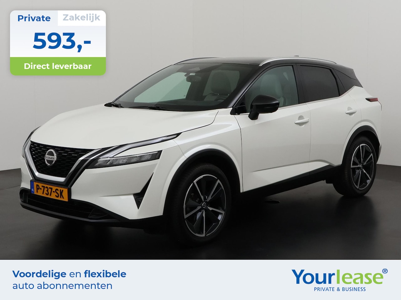 Nissan Qashqai - 1.3 MHEV Xtronic 4WD Tekna Plus | All-in 593,- Private Lease | Zondag Open! - AutoWereld.nl