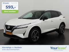 Nissan Qashqai - 1.3 MHEV Xtronic 4WD Tekna Plus | All-in 593, - Private Lease | Zondag Open