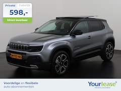 Jeep Avenger - 1.2 e-Hybrid Summit | All-in 598, - Private Lease | Zondag Open