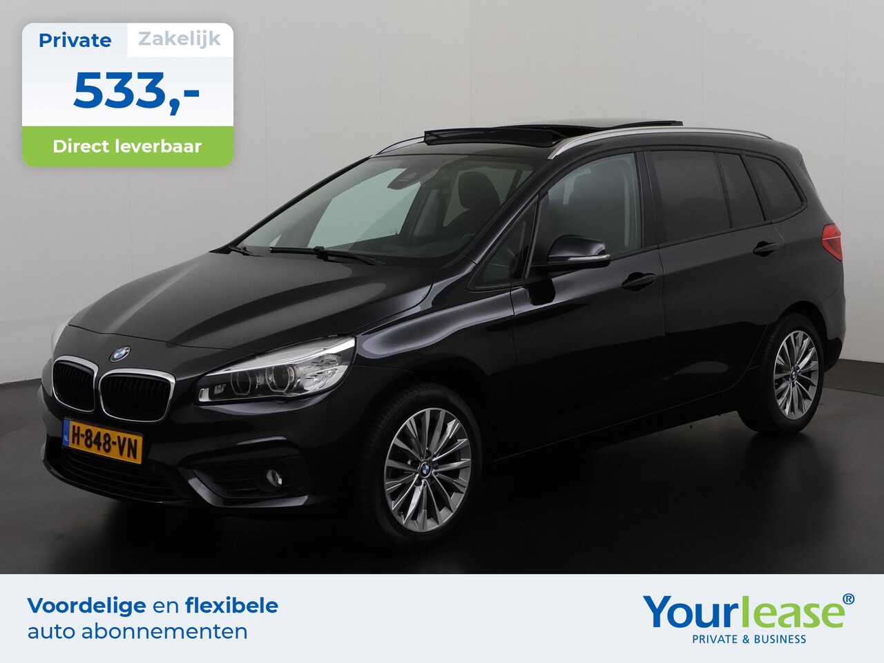 BMW 2-serie Gran Tourer - 218i 7 Persoons Automaat | All-in 533,- Private Lease | Zondag Open! - AutoWereld.nl