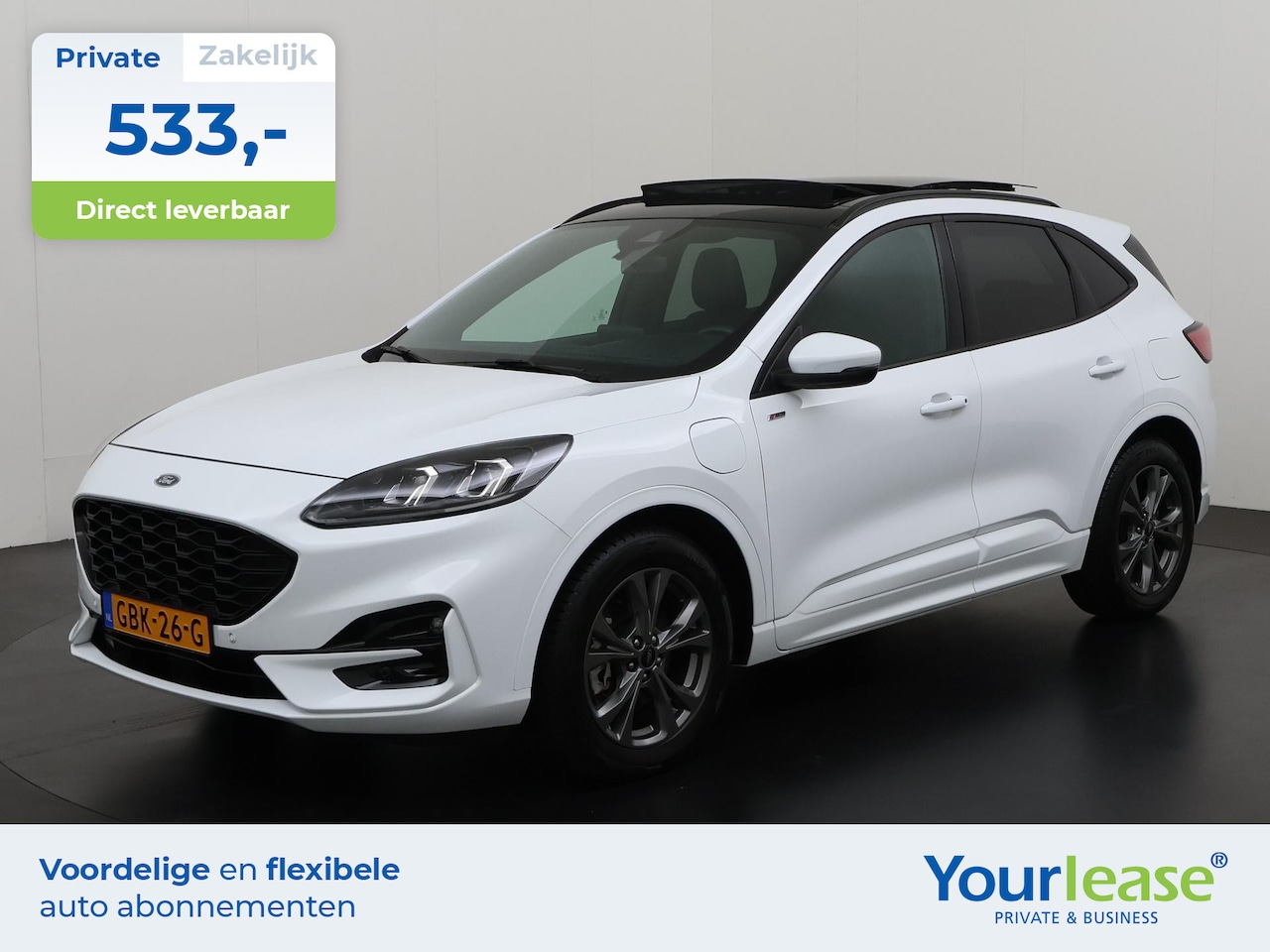 Ford Kuga - 2.5 PHEV ST-Line X | All-in 533,- Private Lease | Zondag Open! - AutoWereld.nl