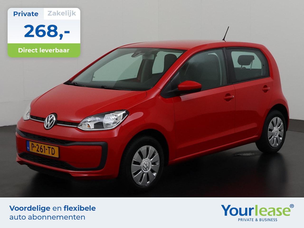 Volkswagen Up! - 1.0 EcoFuel move up! | All-in 268,- Private Lease | Zondag Open! - AutoWereld.nl