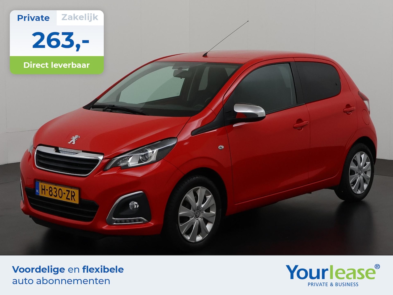 Peugeot 108 - 1.0 e-VTi Style | All-in 263,- Private Lease | Zondag Open! - AutoWereld.nl