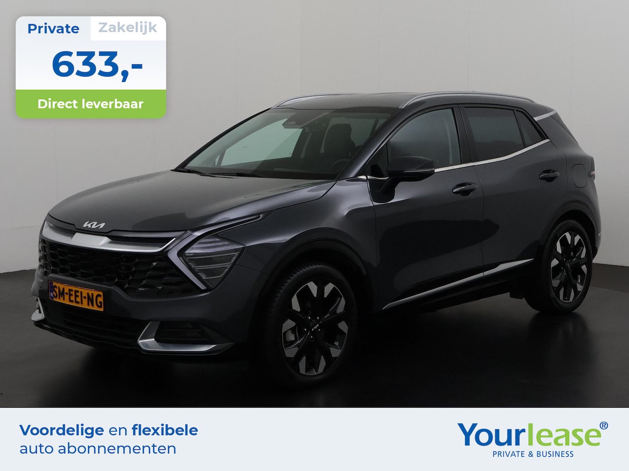 Kia Sportage - 1.6 T-GDi Plug-in Hybrid AWD DynamicLine | All-in 633,- Private Lease | Zondag Open! - AutoWereld.nl