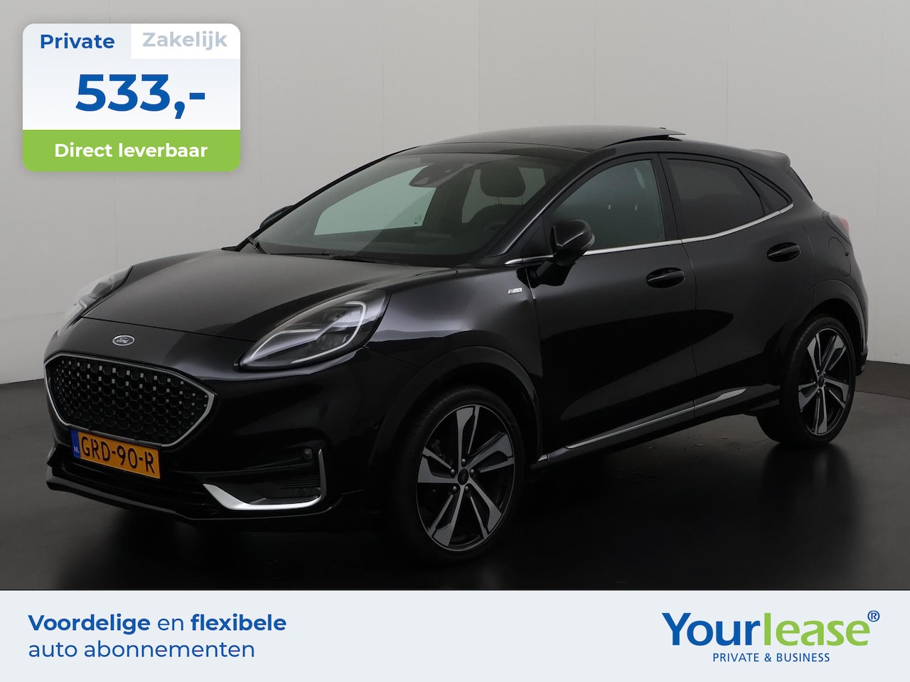 Ford Puma - 1.0 EcoBoost Hybrid ST-Line Vignale | All-in 533,- Private Lease | Zondag Open! - AutoWereld.nl