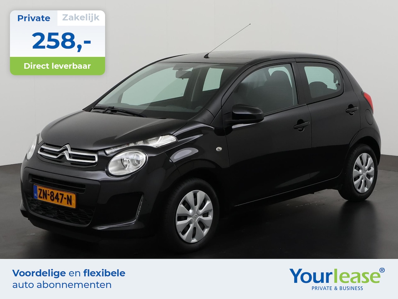 Citroën C1 - 1.0 VTi Feel | All-in 258,- Private Lease | Zondag Open! - AutoWereld.nl