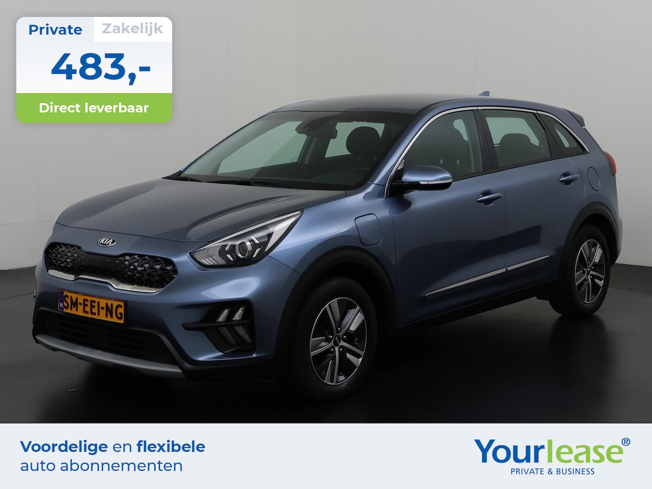 Kia Niro - 1.6 GDi PHEV Plug-In | All-in 483,- Private Lease | Zondag Open! - AutoWereld.nl