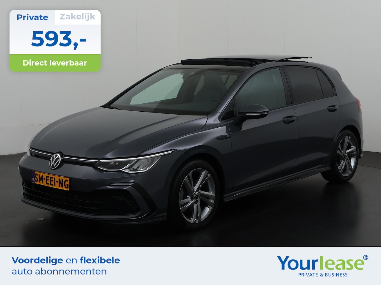 Volkswagen Golf - 1.5 eTSI R-Line DSG | All-in 593,- Private Lease | Zondag Open! - AutoWereld.nl